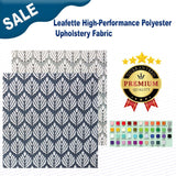 1 Yard Leafette High-Performance Polyester Upholstery Fabric 100% polyester