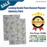 1 Yard Leesburg Durable Flame Resistant Polyester Upholstery Fabric