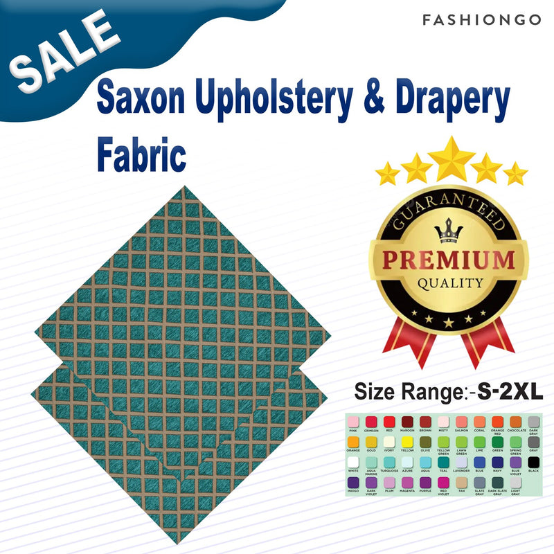 1 Yard Saxon Upholstery & Drapery Fabric 54" Width