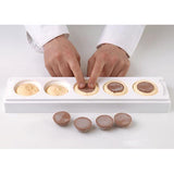 Silikomart Silicone Sphere Mold, Transparent Top with 5 Cavities, Each with Hole Size: Each Cavity 48mm