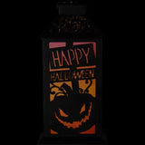 LED Lighted Jack-O-Lantern Happy Halloween Table Lantern