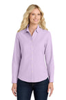 Port Authority® Women's SuperPro Oxford Shirt Wrinkle Resistant Stain Release Professional Top