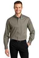 Port Authority® Tall Long Sleeve Denim Shirt