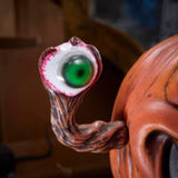 Animated LED Jack-O-Lantern Halloween Decorative Indoor Accent