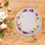 8 Ct. New Year’s Eve Party Sparkling Diamond Geometric Paper Dinner Plates