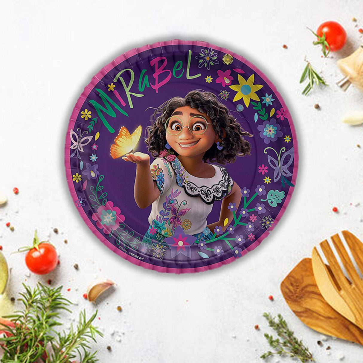 8 Ct. Disney’s Encanto Party Paper Dinner Plates