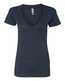 Next Level Women's CVC Deep V-Neck T-Shirt