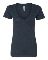 Next Level Women's CVC Deep V-Neck T-Shirt