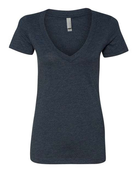 Next Level Women's CVC Deep V-Neck T-Shirt