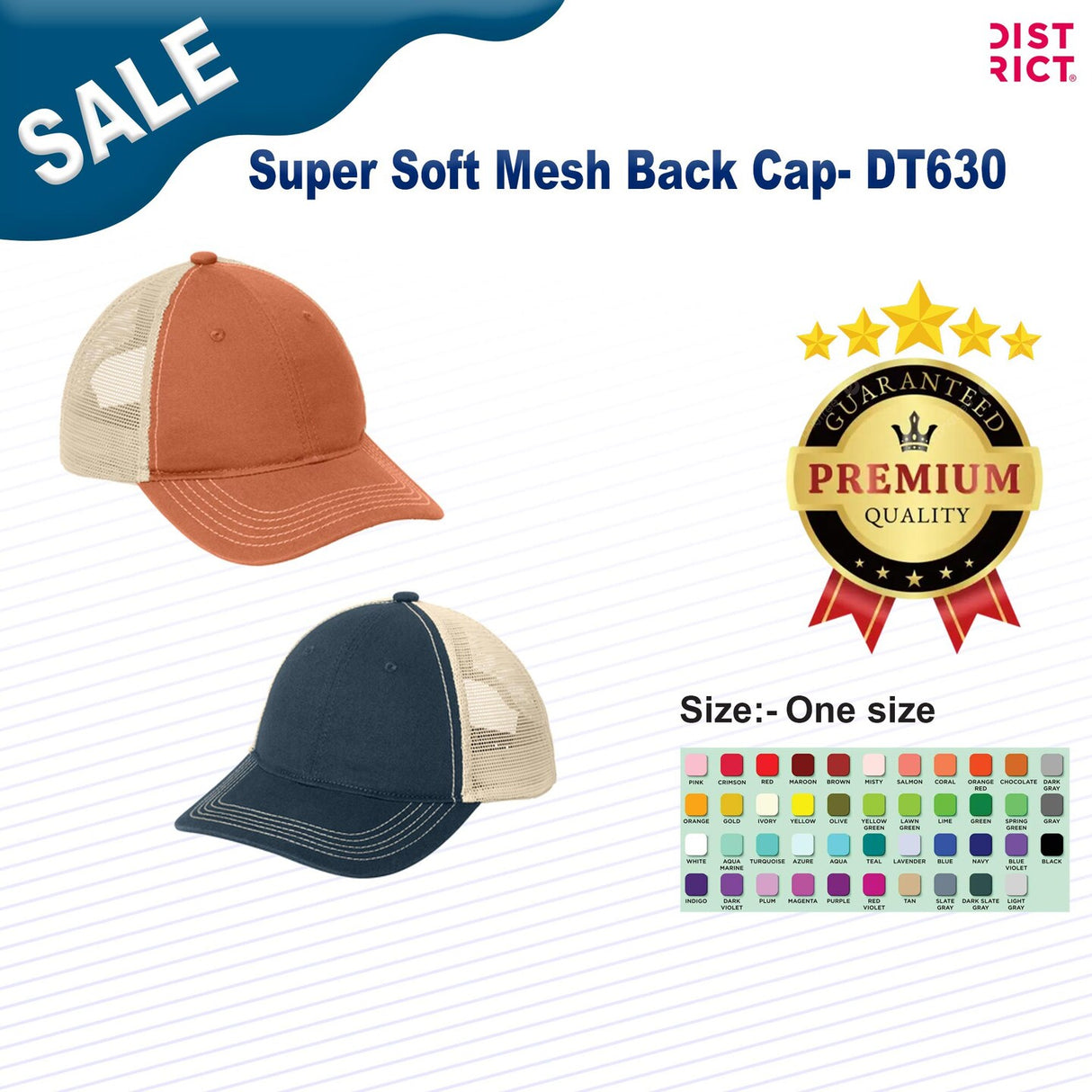 District® Super Soft Mesh Back Cap