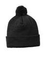 Sport-Tek ® Solid Pom Pom Beanie