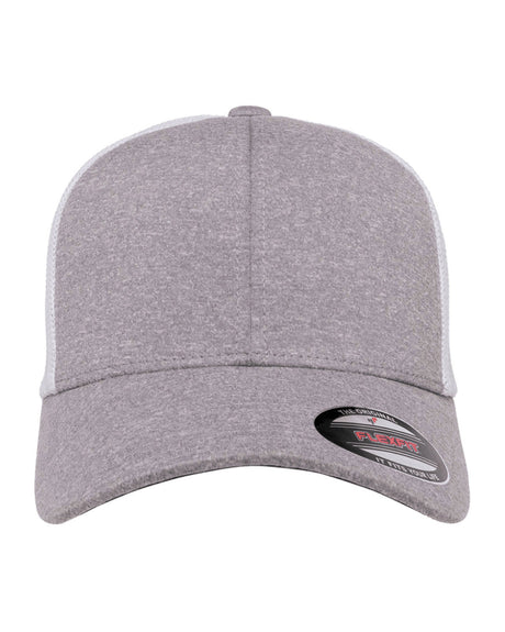 Flexfit® Adult Poly Mélange Stretch Mesh Cap
