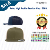 YP Classics® Retro High Profile Trucker Cap