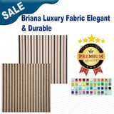 Briana Luxury Fabric Elegant & Durable