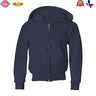 JERZEES® NuBlend Youth Full-Zip Hooded Sweatshirt