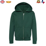 JERZEES® NuBlend Youth Full Zip Hooded Sweatshirt