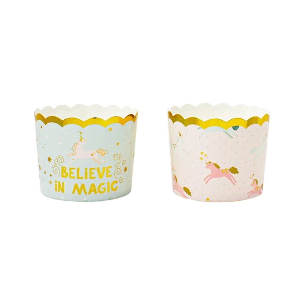 Simply Baked Large Unicorns Baking Molds, Pack of 50