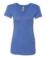 Next Level Women's Triblend Deep V-Neck T-Shirt