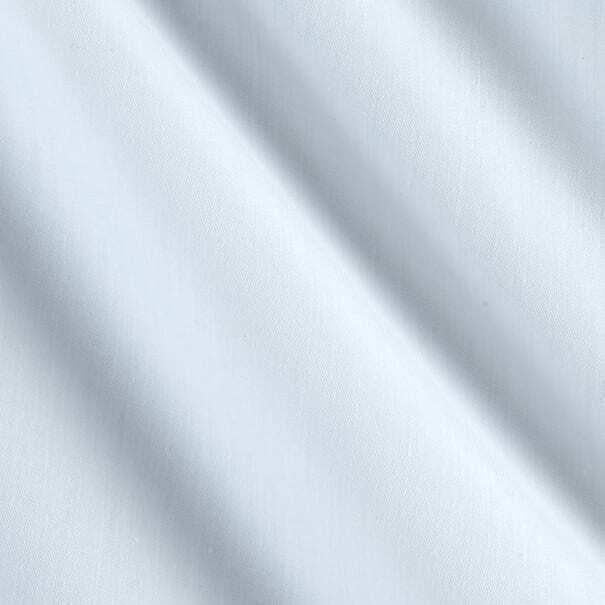 Solid Poly Cotton White Lining Fabric - White, 58"/60" Width (1 Yard)