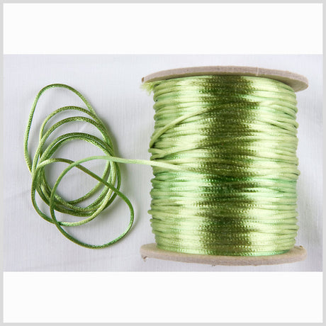 1mm Apple Green Rattail Cord