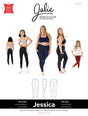 Sewing Pattern Jessica Leggings with Side Pocket by Jalie