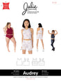 Sewing Pattern Audrey Cropped Workout Top by Jalie
