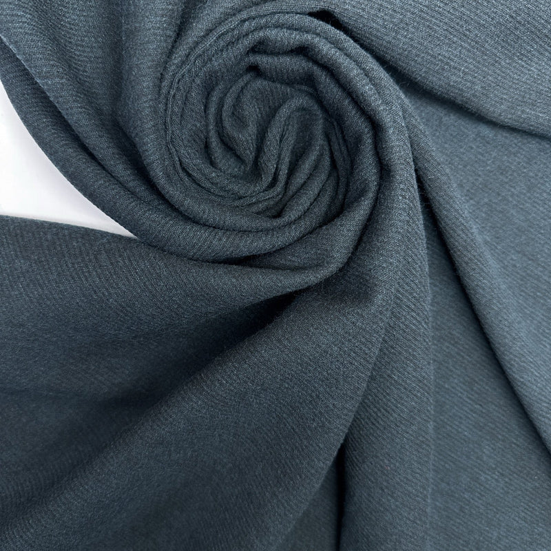 Cotton Elastane Woven Melange Blue Black