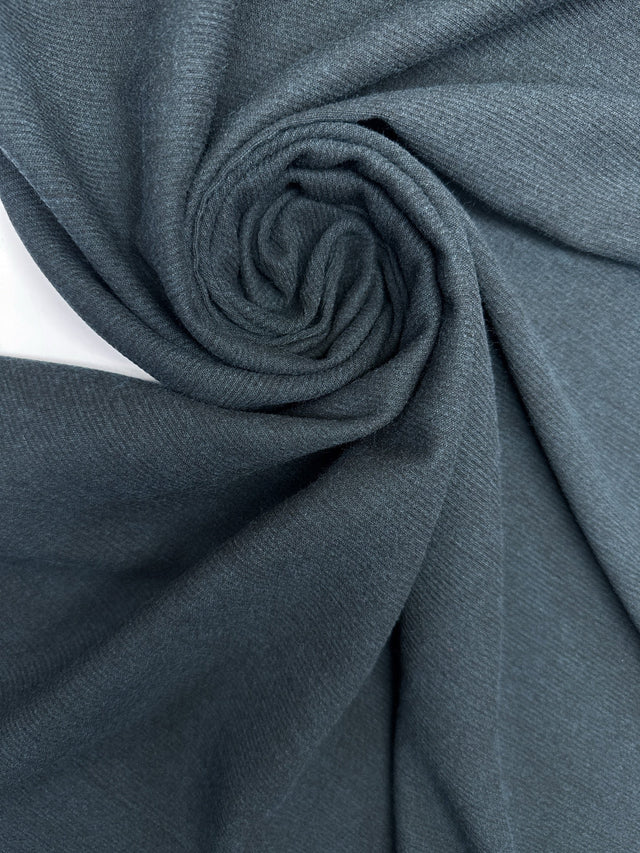Cotton Elastane Woven Melange Blue Black