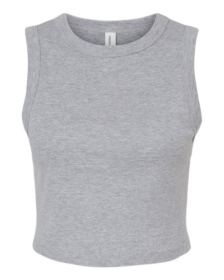 BELLA + CANVAS® Women's Micro Rib Muscle Crop Tank - 1013