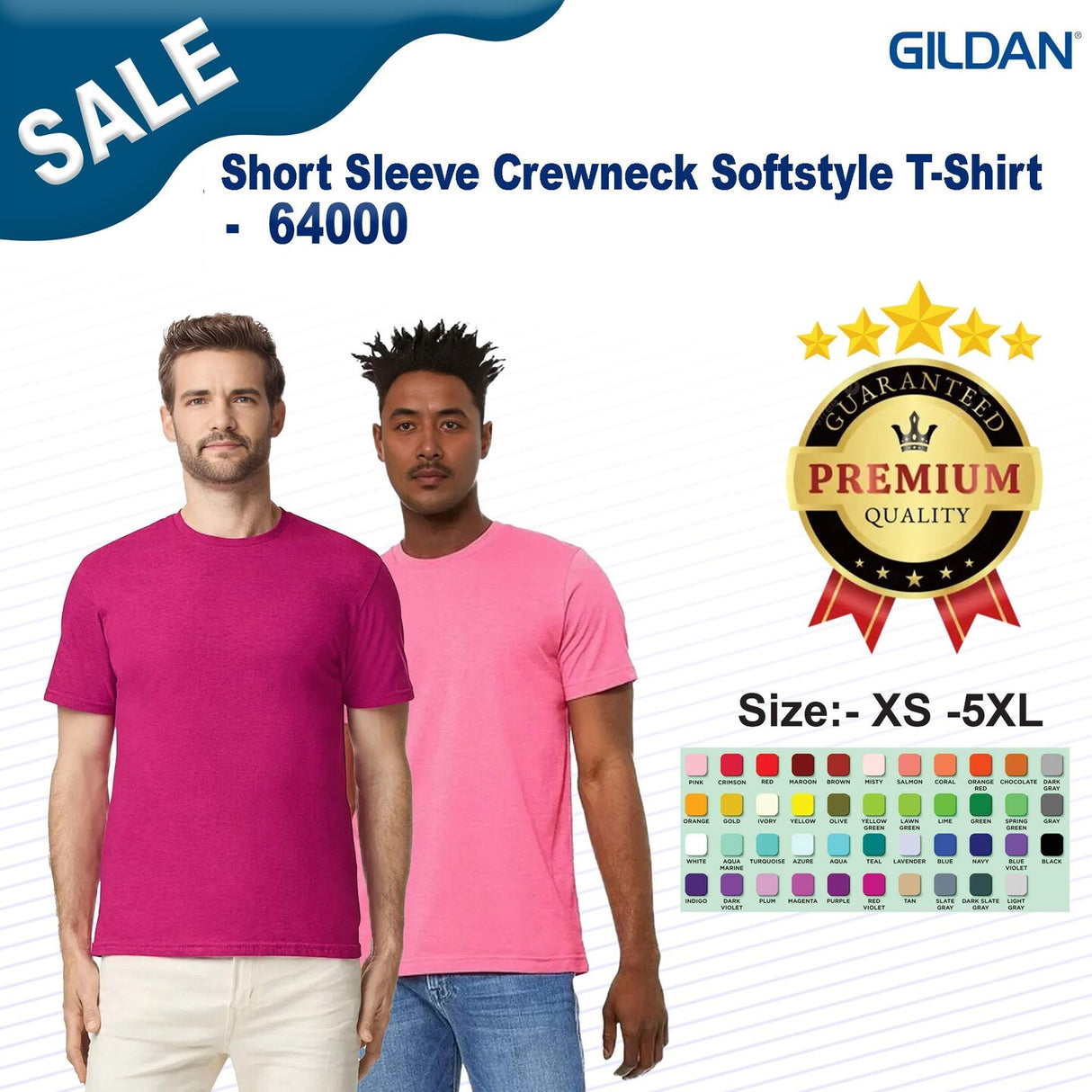 Gildan® Short Sleeve Crewneck Softstyle T-Shirt