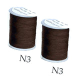 200 Yards Neutral Color Polyester Thread Small Spool for Stitching and Quilting