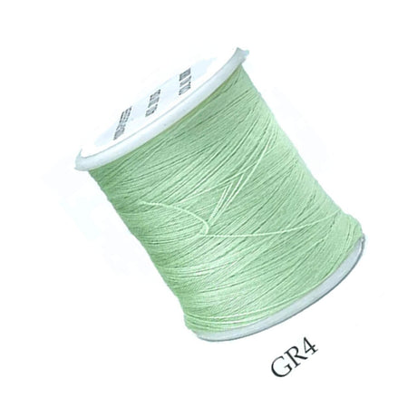200 Yards Fine Green Polyester Thread Small Spool for Lightweight Fabrics