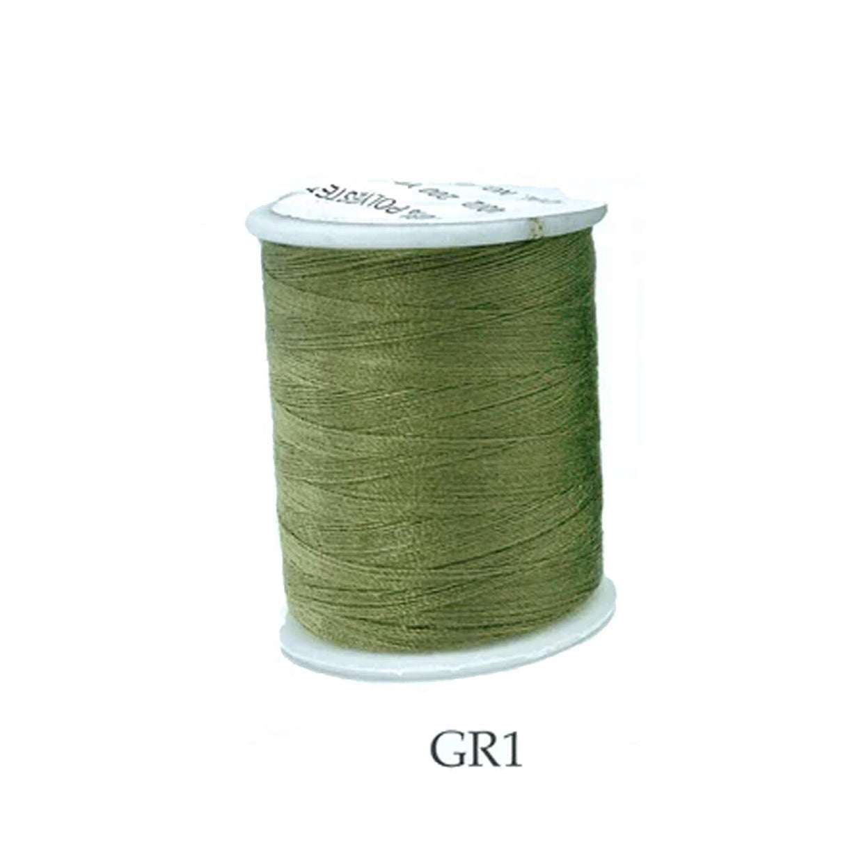 200 Yards Green Polyester Thread Small Spool for Sewing & Craft Projects