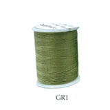 200 Yards Green Polyester Thread Small Spool for Sewing & Craft Projects