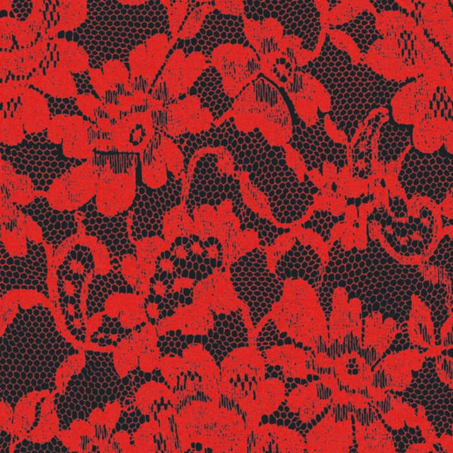 Lace De Luxe Printed Spandex Fabric