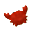Mini Crab Cookie Cutter 1.75 In. M177