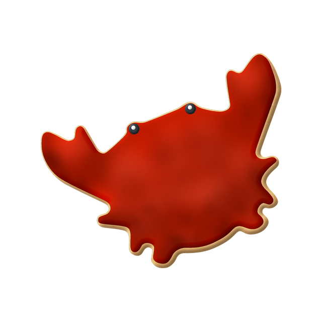 Mini Crab Cookie Cutter 1.75 In. M177