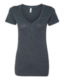 Next Level Women's Triblend Deep V-Neck T-Shirt