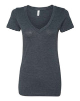 Next Level Women's Triblend Deep V-Neck T-Shirt