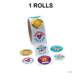 He Lives Sticker Roll 100 Pc.