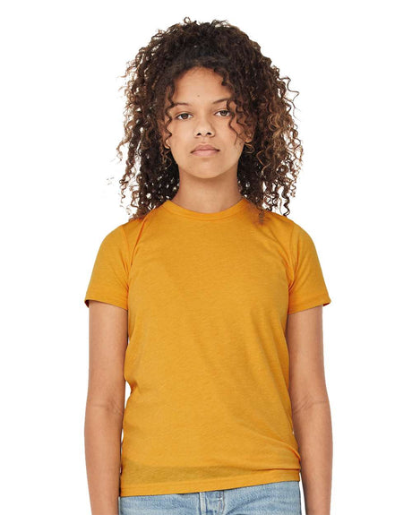 BELLA + CANVAS® Slim Fit Youth Crewneck Short Sleeve Tee