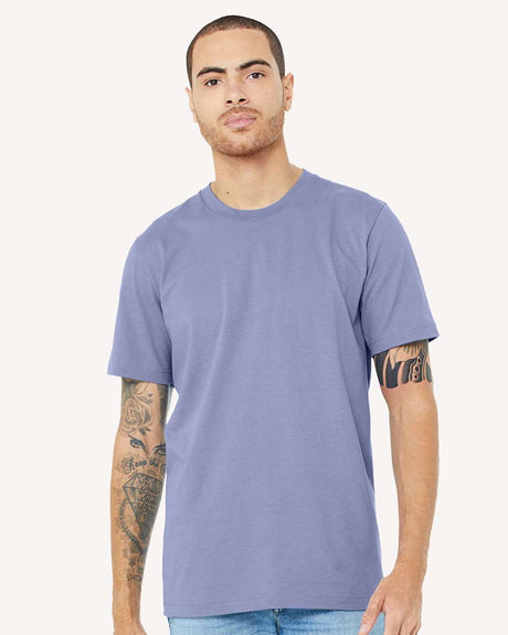 Image 1: Bella Canvas Unisex Jersey TeeImage 2: Soft jersey fabric unisex shirtImage 3: Premium Bella Canvas casual teeImage 4: Blank unisex shirt for printingImage 5: Lightweight everyday t-shirtImage 6: Classic jersey crewneck style