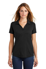 Sport-Tek® Women's PosiCharge Tri-Blend Wicking Collared Short Sleeve Polo
