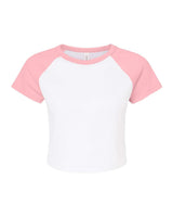 BELLA + CANVAS® Women's Micro Rib Raglan Short sleeve Tee