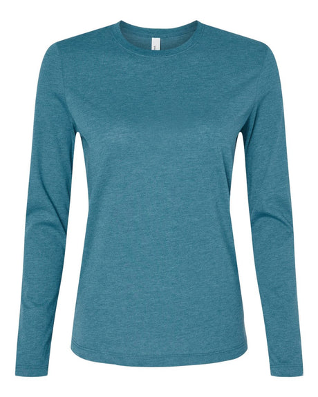 BELLA + CANVAS® Women’s Jersey Crewneck Long Sleeve T-Shirt