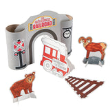Color Your Own Railroad VBS Craft Roll Tunnel Kits - Makes 12