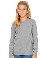BELLA + CANVAS® Youth Jersey Long Sleeve T-shirt