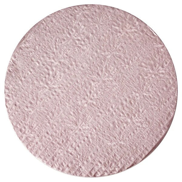 10" Round pink Foil Cake Board Drum