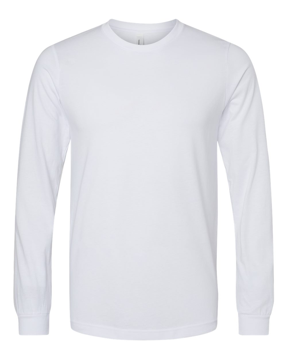 BELLA + CANVAS® Heather CVC Crewneck Long Sleeve Tee