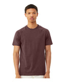 BELLA + CANVAS® Crewneck Short Sleeve Heather CVC Raglan Tee